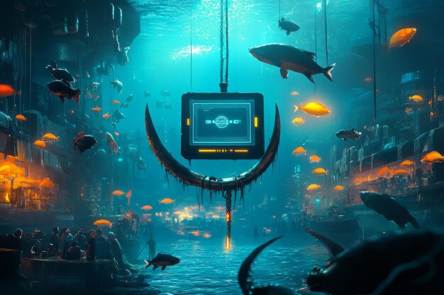 Exploring the Depths: Is Underwater AI Generation More Sustainable?